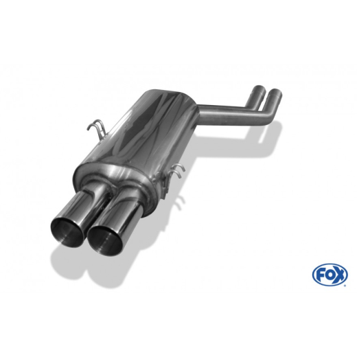 Fox Endschalldämpfer 2x76mm