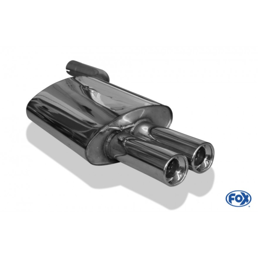 Fox Endschalldämpfer 2x90mm