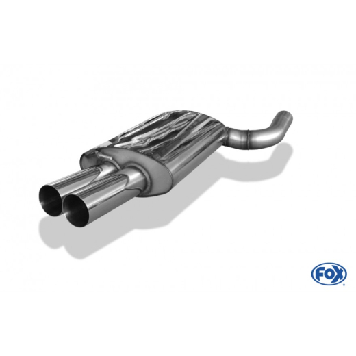 Fox Endschalldämpfer 2x90mm