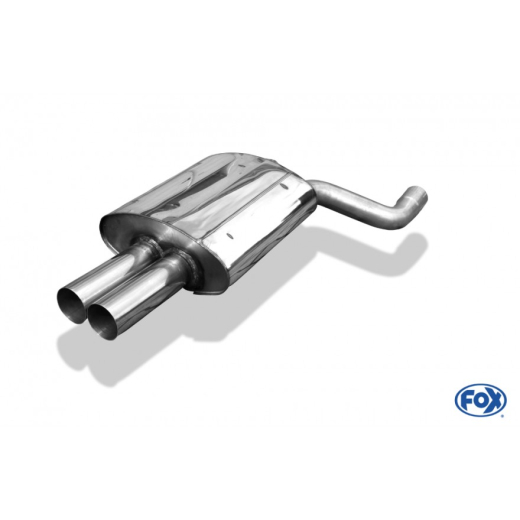 Fox Endschalldämpfer 2x76mm