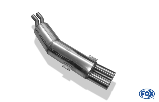 Fox Endschalldämpfer 2x80mm