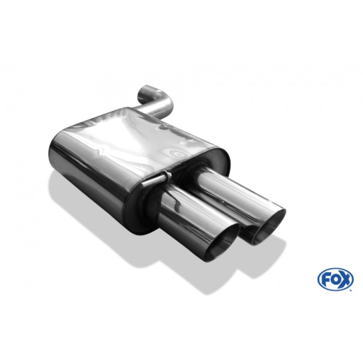Fox Endschalldämpfer 2x80mm