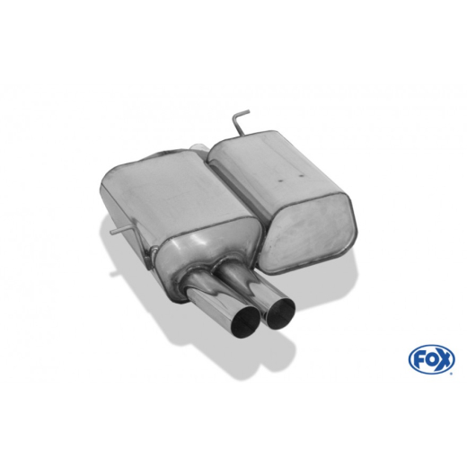 Fox Endschalldämpfer 2x80mm