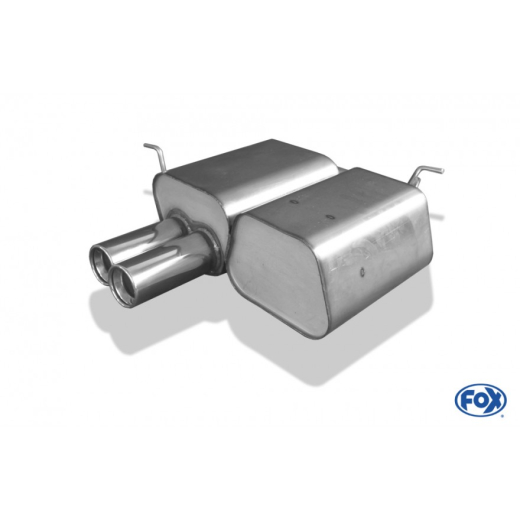 Fox Endschalldämpfer 2x80mm