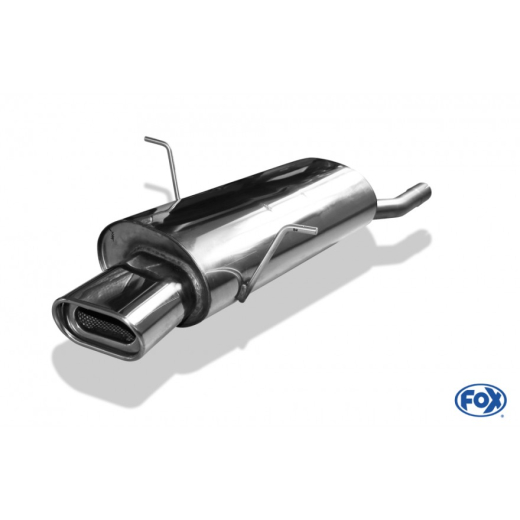 Fox Endschalldämpfer 1x135x80mm