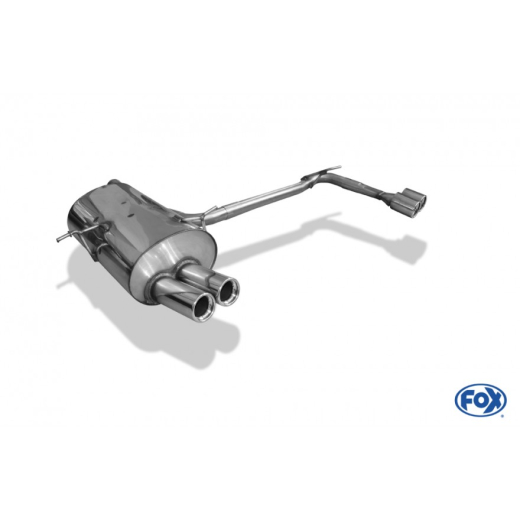 Fox Duplex-Endschalldämpfer je 2x76mm