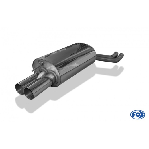 Fox Endschalldämpfer 2x76mm