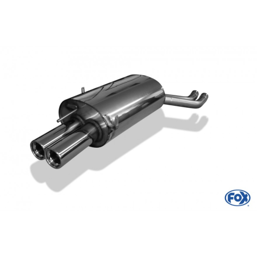 Fox Endschalldämpfer 2x76mm