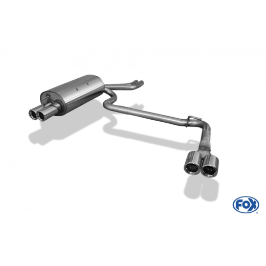 Fox Duplex-Endschalldämpfer je 2x76mm