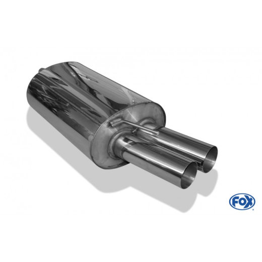 Fox Duplex-Endschalldämpfer je 2x76mm