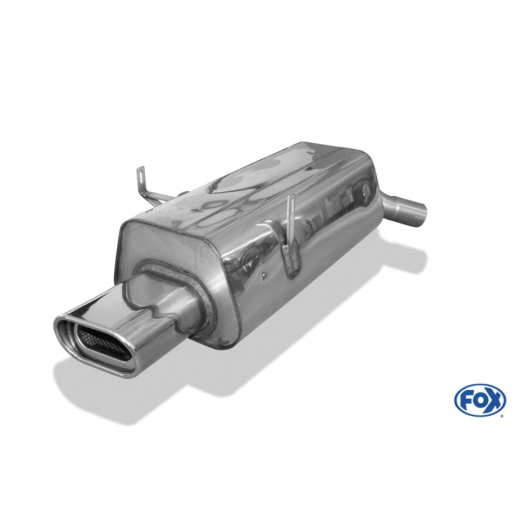 Fox Endschalldämpfer 1x135x80mm