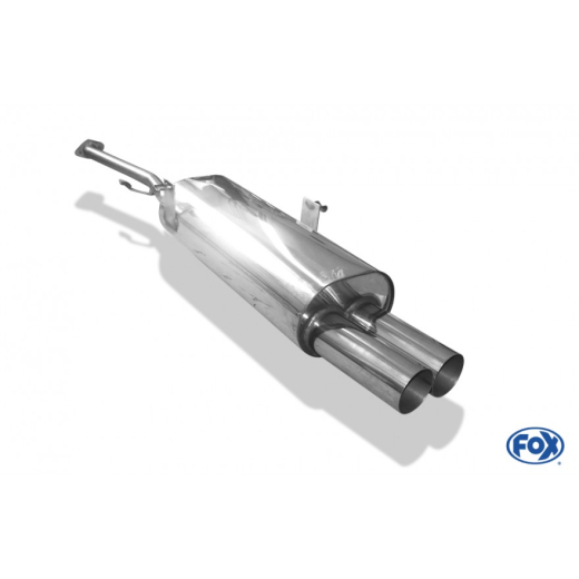 Fox Endschalldämpfer 2x76mm