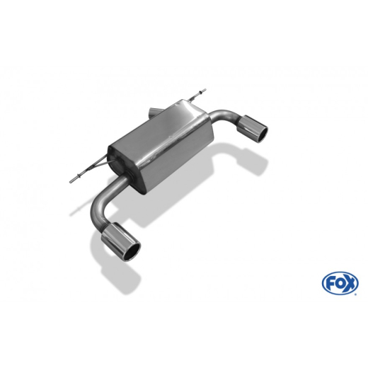 Fox Duplex-Endschalldämpfer je 1x90mm