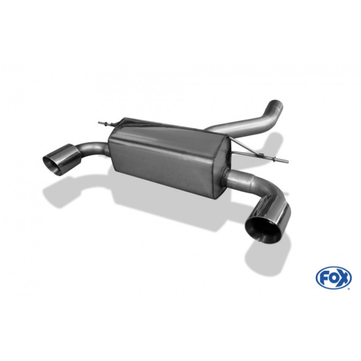 Fox Duplex-Endschalldämpfer je 1x100mm