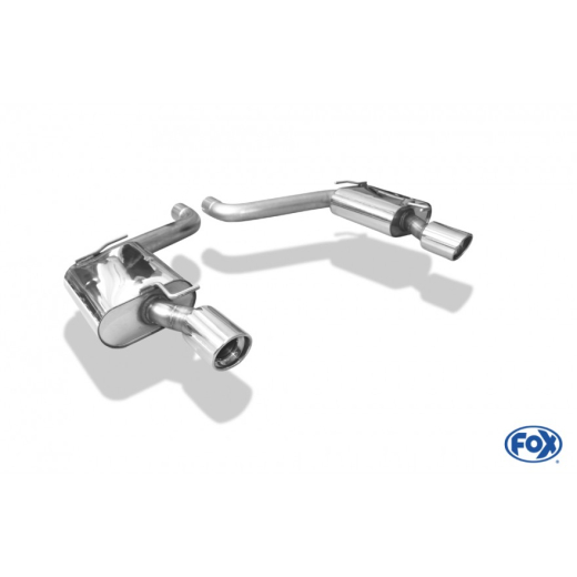 Fox Duplex-Endschalldämpfer je 100mm