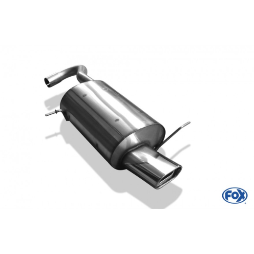Fox Endschalldämpfer 135x85mm