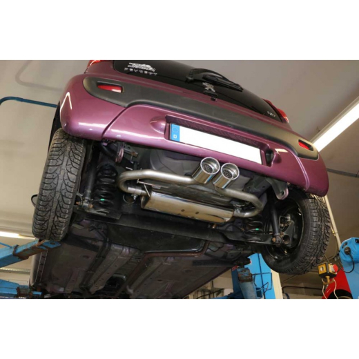 Fox Endschalldämpfer 2x106x71mm mittig