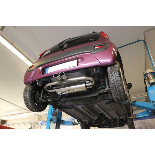 Fox Endschalldämpfer 2x86x54mm mittig