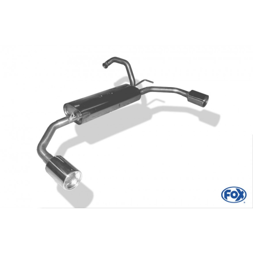 Fox Duplex-Endschalldämpfer je 1x90mm