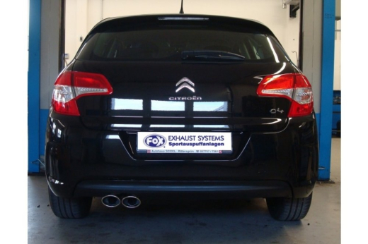 Fox Endschalldämpfer 2x106x71mm