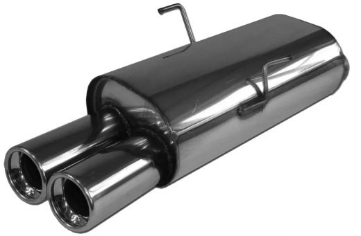 Fox Endschalldämpfer 2x76mm