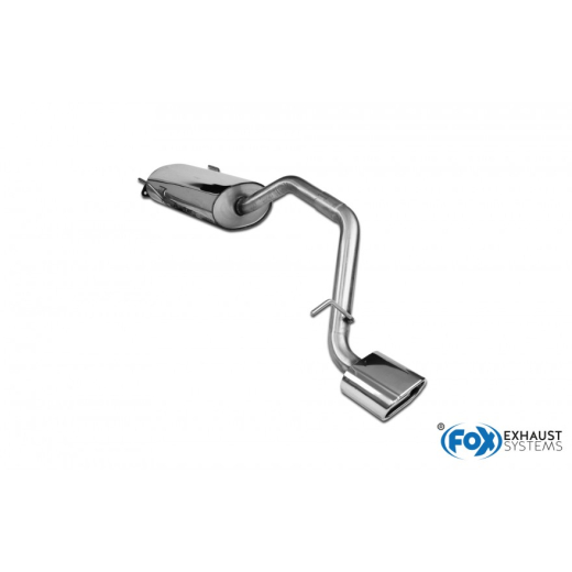 Fox Endschalldämpfer 135x80mm