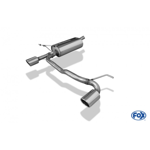Fox Duplex-Endschalldämpfer je 1x90mm