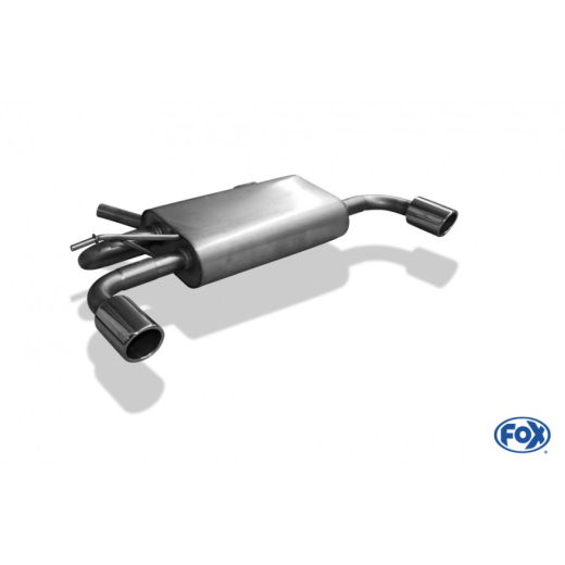 Fox Duplex-Endschalldämpfer je 1x80mm