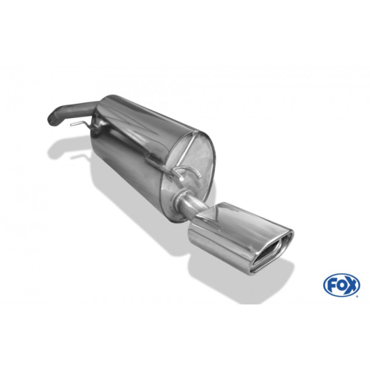 Fox Endschalldämpfer 1x135x80mm