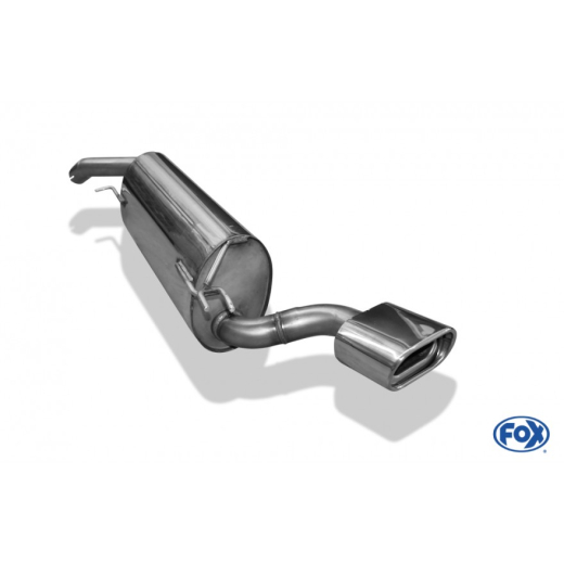 Fox Endschalldämpfer 1x135x80mm