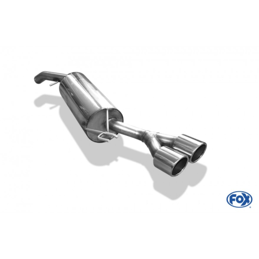 Fox Endschalldämpfer 2x90mm