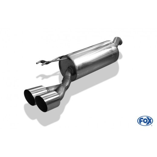 Fox Endschalldämpfer 2x90mm
