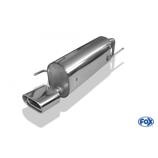 Fox Endschalldämpfer 1x135x80mm
