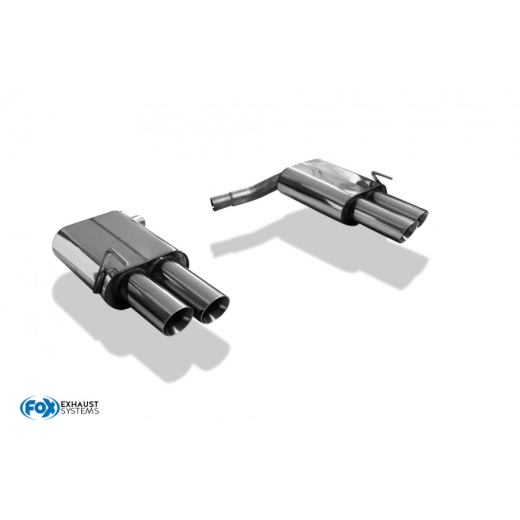 Fox Duplex-Endschalldämpfer je 2x90mm