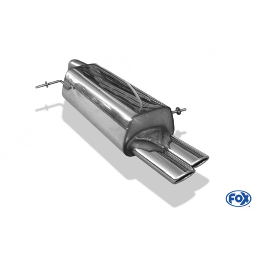 Fox Endschalldämpfer 2x86x54mm