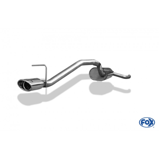 Fox Endschalldämpfer 1x129x106mm