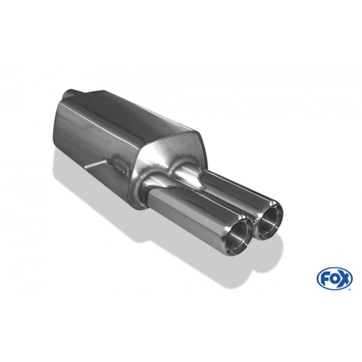 Fox Endschalldämpfer 2x80mm