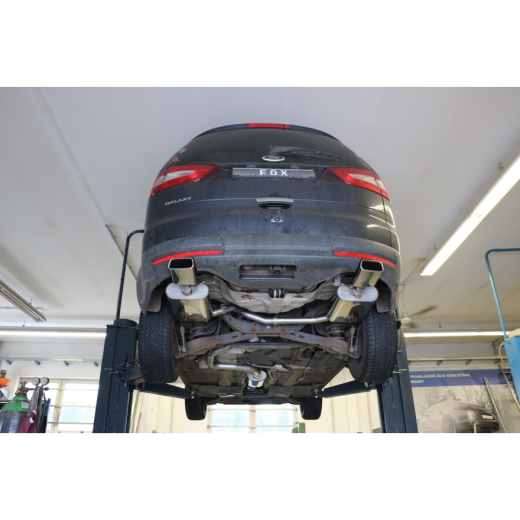 Fox Duplex-Endschalldämpfer 1x145x65mm