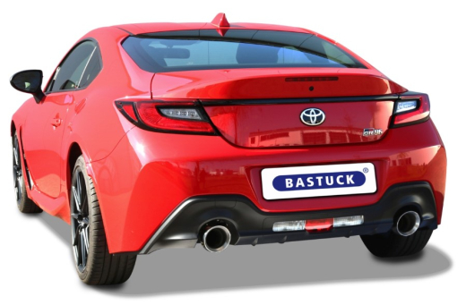 Bastuck Komplettanlage mit Duplex-Endschalldämpfer je 110mm