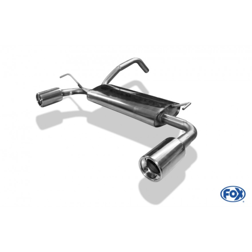 Fox Duplex-Endschalldämpfer je 1x90mm