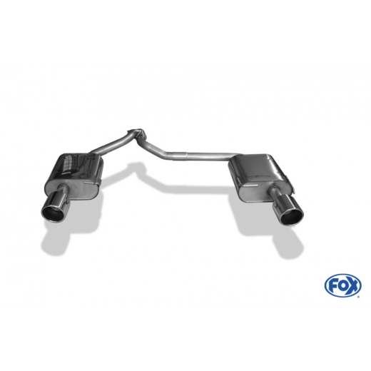 Fox Duplex-Endschalldämpfer je 1x100mm