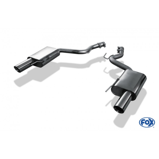 Fox Duplex-Endschalldämpfer je 1x100mm