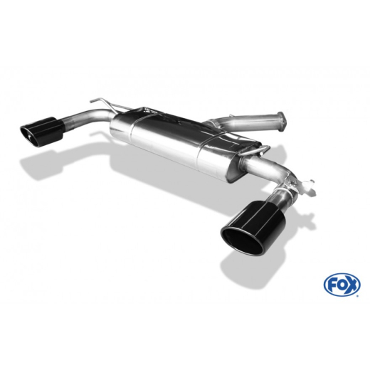 Fox Duplex-Endschalldämpfer je 1x129x106mm black