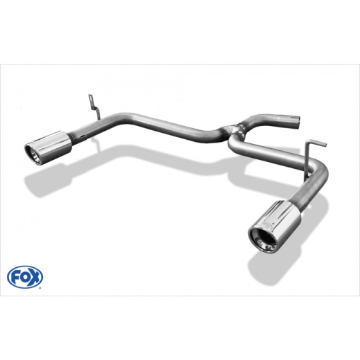 Fox Duplex-Endrohrsatz je 1x90mm