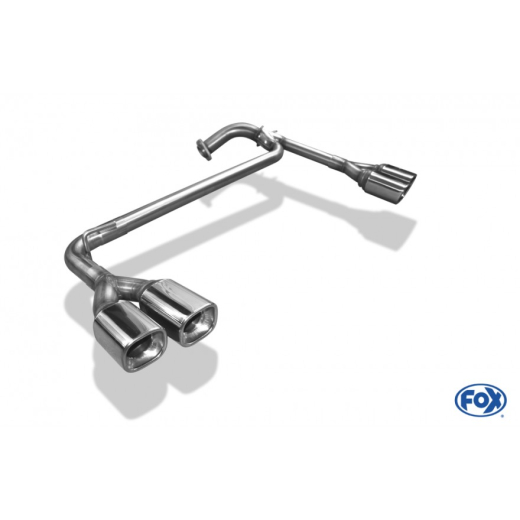 Fox Endrohrsystem rechts/links je 2x88x79mm