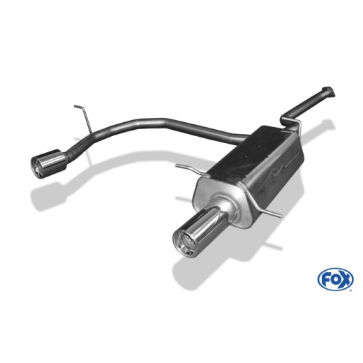 Fox Duplex-Endschalldämpfer je 1x100mm