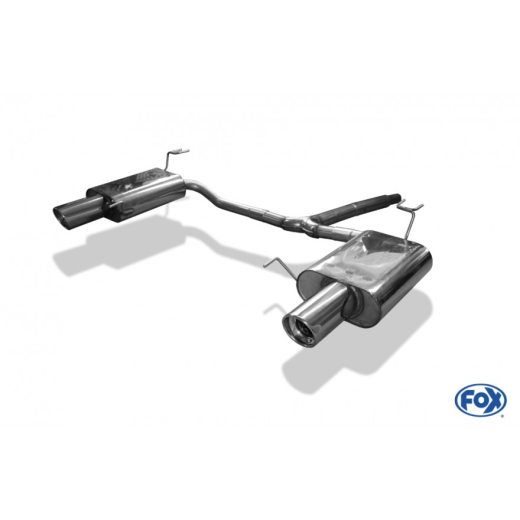 Fox Duplex-Endschalldämpfer je 1x100mm