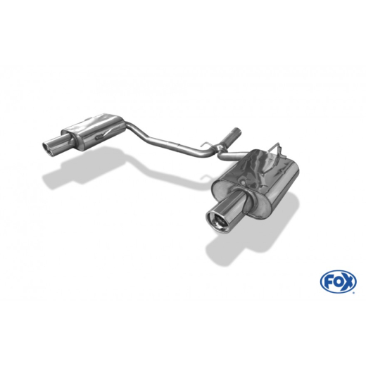 Fox Duplex-Endschalldämpfer je 1x100mm