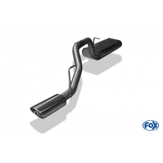 Fox Endschalldämpfer 1x115x85mm