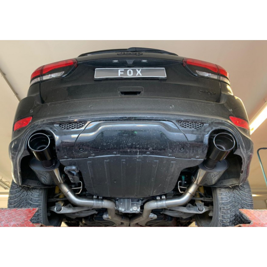 Fox Duplex-Endschalldämpfer je 1x129x106mm black